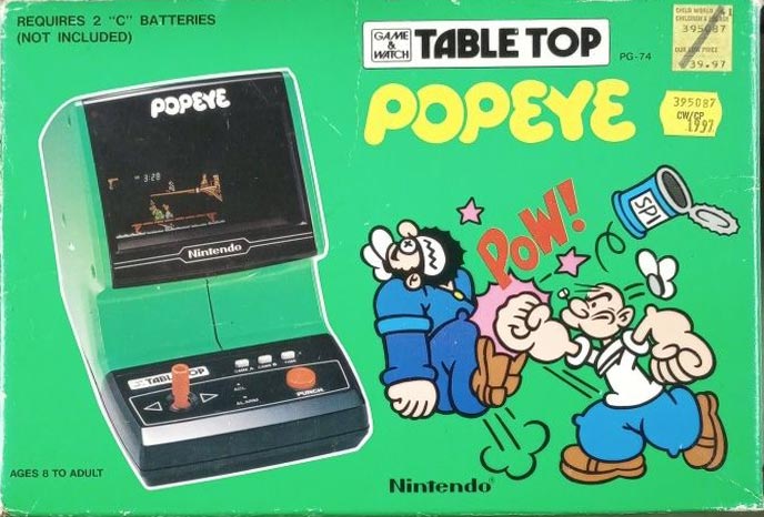 Game & Watch Table Top: Popeye (PG-74)