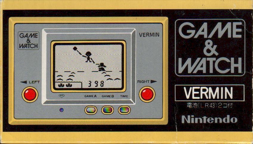 Game & Watch Silver Series: Vermin/The Exterminator (MT-03)