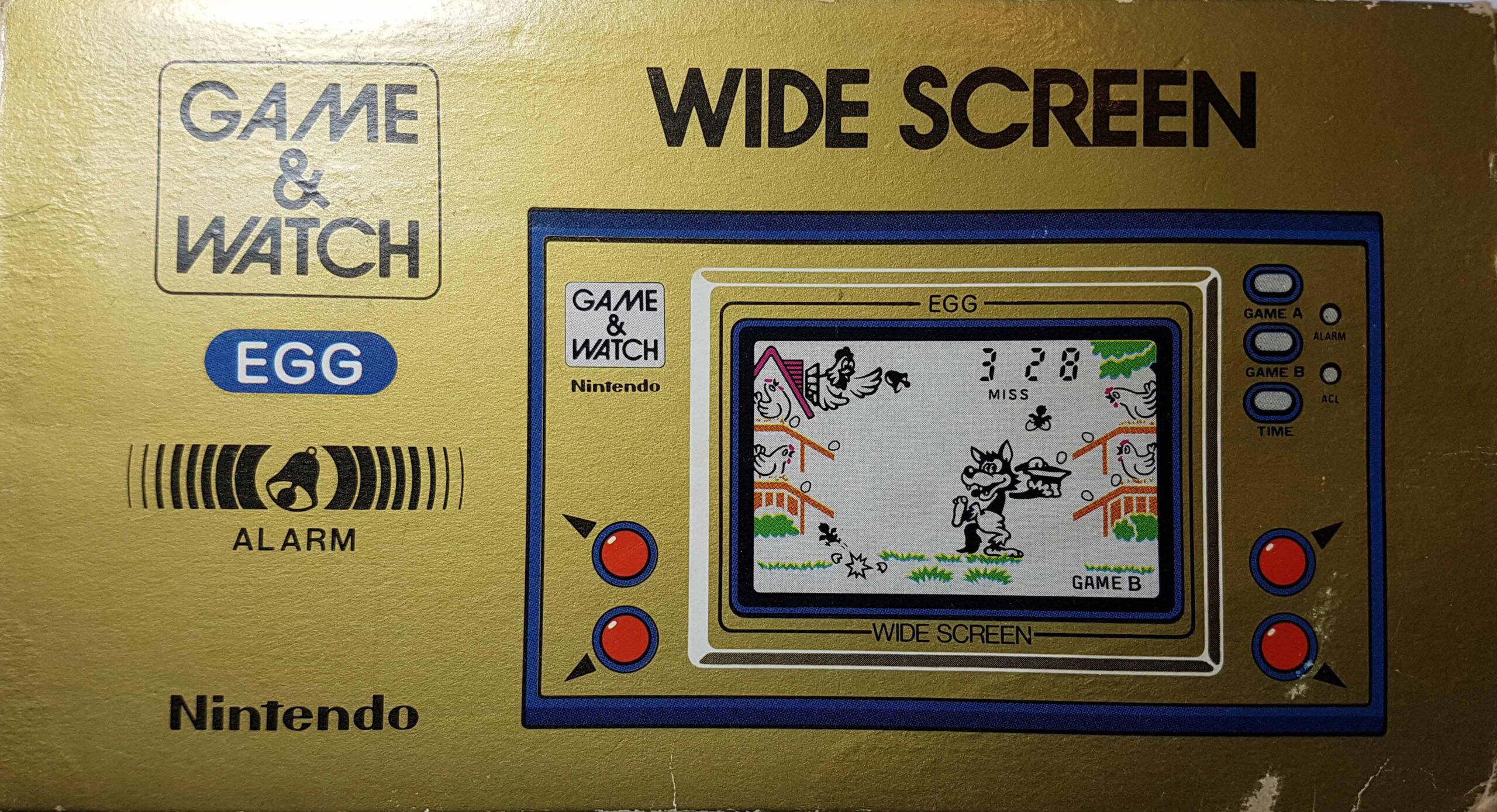 Game & Watch Wide Screen: Egg (EG-26)